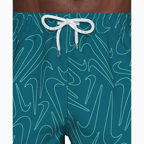 Szorty kąpielowe męskie Nike Breaker Logofetti 5" Volley green abyss