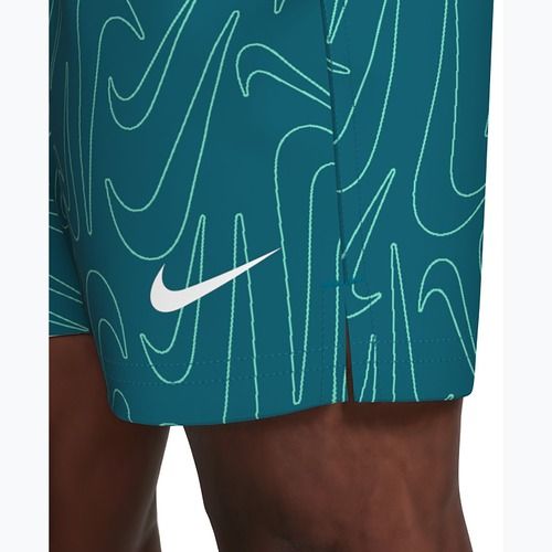 Szorty kąpielowe męskie Nike Breaker Logofetti 5" Volley green abyss