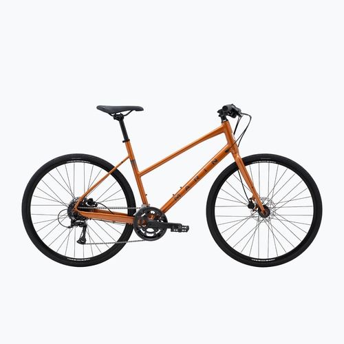 Rower crossowy damski Marin Fairfax 2 ST 700C miedziany/szary