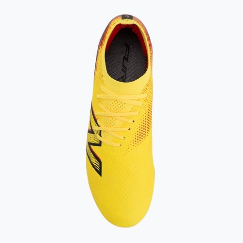 Buty piłkarskie New Balance Furon Elite V8 FG punch yellow/black 100/fire cracker