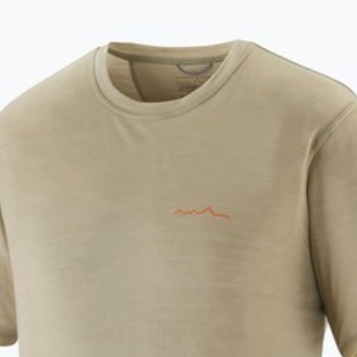 Koszulka męska Patagonia Cap Cool Merino Blend Graphic Shirt multi-pitch/weathered stone