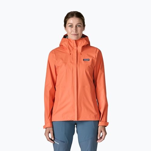 Kurtka przeciwdeszczowa damska Patagonia Torrentshell 3L Rain peach sorbet