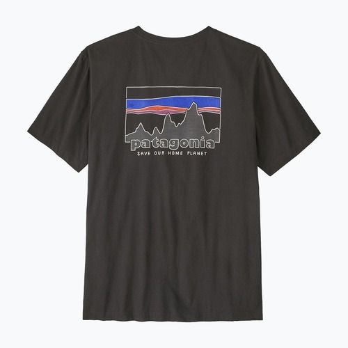 Koszulka męska Patagonia '73 Skyline ink black