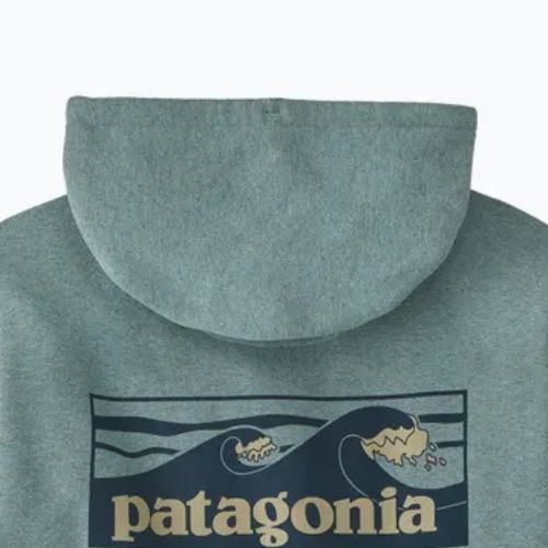 Bluza męska Patagonia Boardshort Logo Uprisal Hoody blue sage