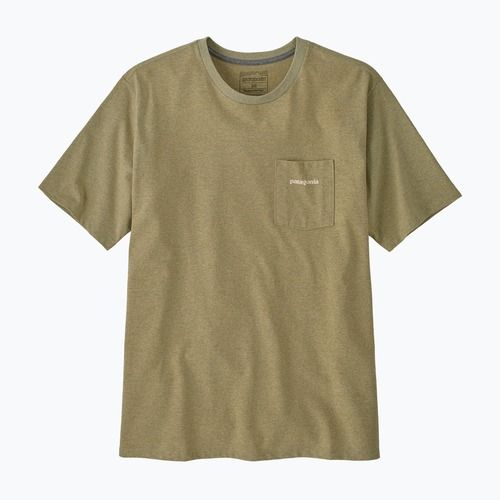 Koszulka męska Patagonia Boardshort Logo Pocket Responsibili gumtree green