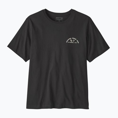 Koszulka męska Patagonia Repair Shop ink black