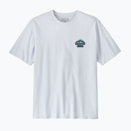 Koszulka trekkingowa męska Patagonia Great Waves Responsibili Tee white