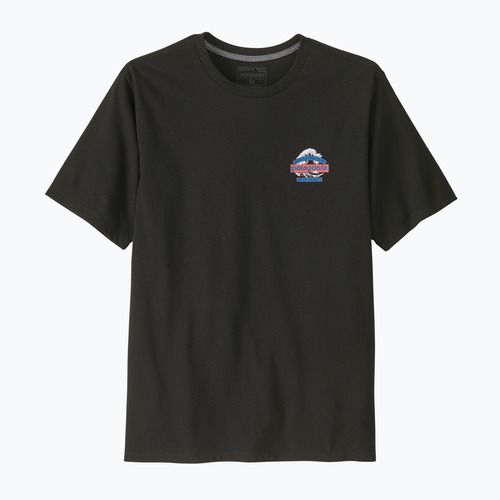 Koszulka trekkingowa męska Patagonia Great Waves Responsibili Tee black