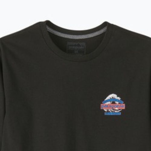 Koszulka trekkingowa męska Patagonia Great Waves Responsibili Tee black