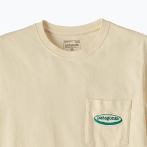 Koszulka męska Patagonia Midweight '95 Oval Logo Pocket Tee undyed natiral