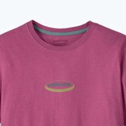 Koszulka męska Patagonia '95 Oval Logo faded magenta