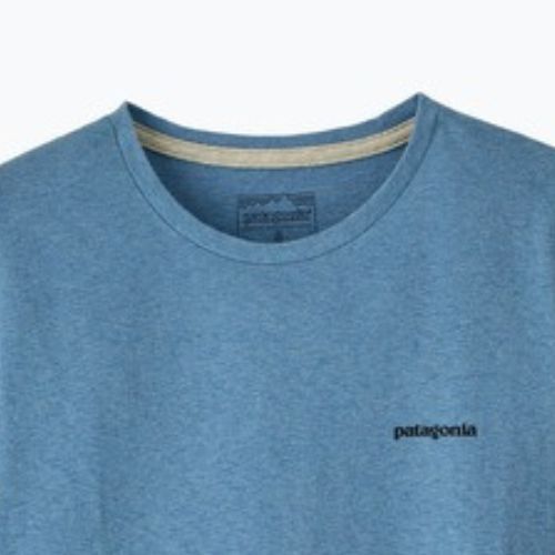 Koszulka damska Patagonia P-6 Logo Responsibili-Tee shore blue