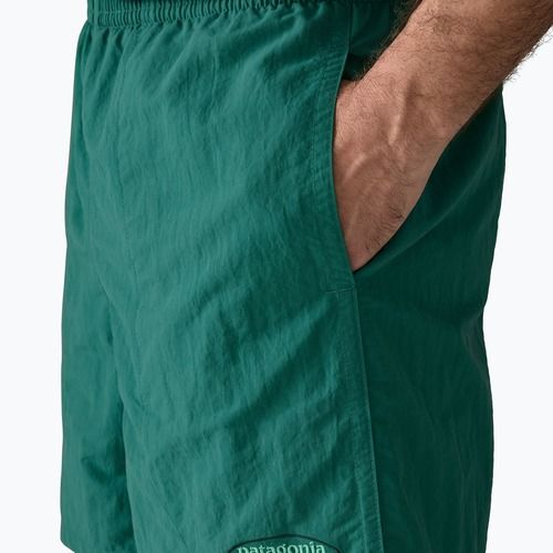 Spodenki męskie Patagonia Baggies 5" 95 oval logo/gem green