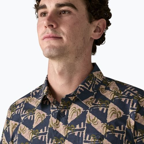 Koszula męska Patagonia Go To jaguar geo/dolomite blue