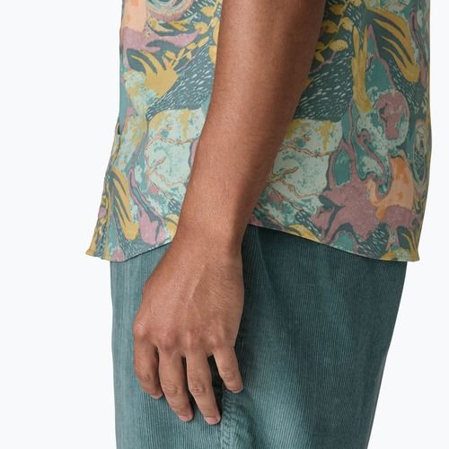 Koszula męska Patagonia Go To moon tripper/blue sage