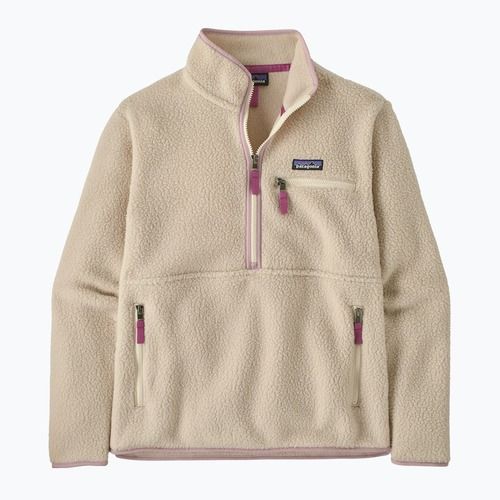 Bluza polarowa damska Patagonia Retro Pile Marsupial dark natural