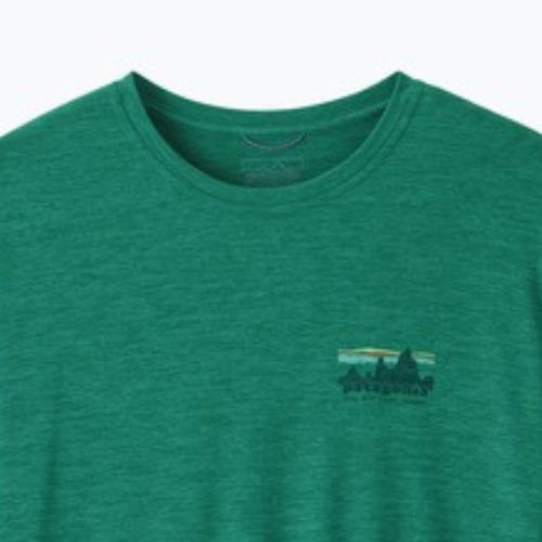Koszulka męska Patagonia Capilene Cool Daily - '73 Skyline gem green/light gem green x-dye