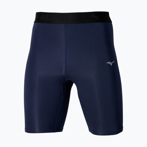 Legginsy do biegania męskie Mizuno Core Impulse Mid baritone blue