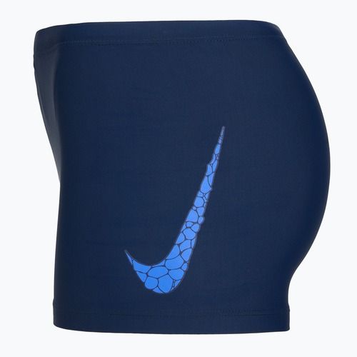 Kąpielówki pływackie Nike Logo Graphic Square Leg midnight navy
