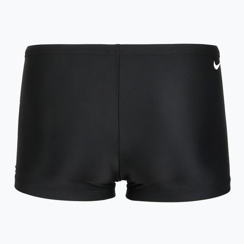 Kąpielówki pływackie Nike Logo Graphic Square Leg black