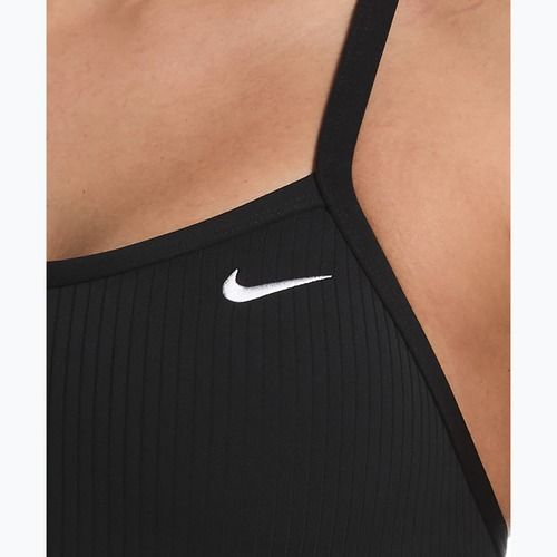 Strój pływacki jednoczęściowy damski Nike Solid Racerback black