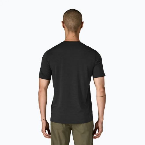 Koszulka męska Patagonia Capilene Cool Ultra black/forge grey x-dye