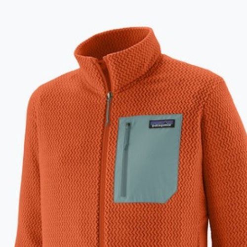 Bluza trekkingowa męska Patagonia R1 Air coal orange