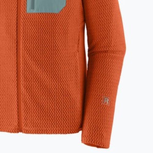 Bluza trekkingowa męska Patagonia R1 Air coal orange