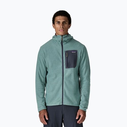 Bluza trekkingowa męska Patagonia R1 Air Full Zip Hoody blue sage