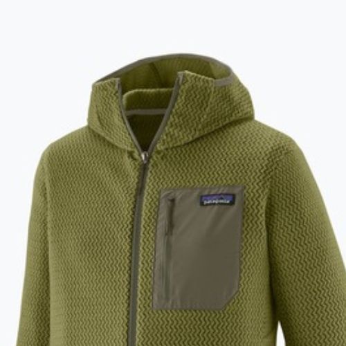 Bluza trekkingowa męska Patagonia R1 Air Full Zip Hoody caper green