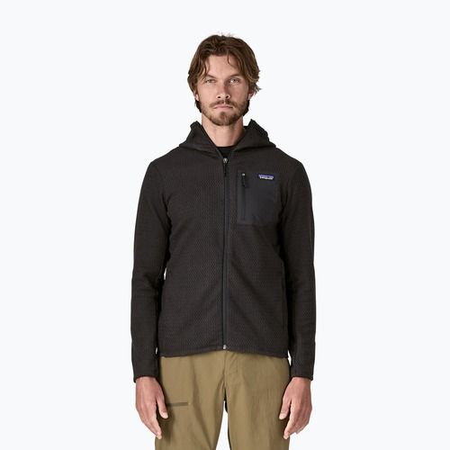 Bluza trekkingowa męska Patagonia R1 Air Full Zip Hoody black