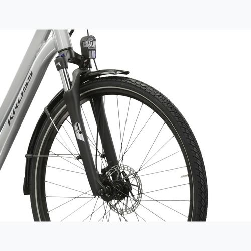 Rower elektryczny KROSS Sentio Hybrid 2.0 el. 504 Wh srebrny/czarny/połysk
