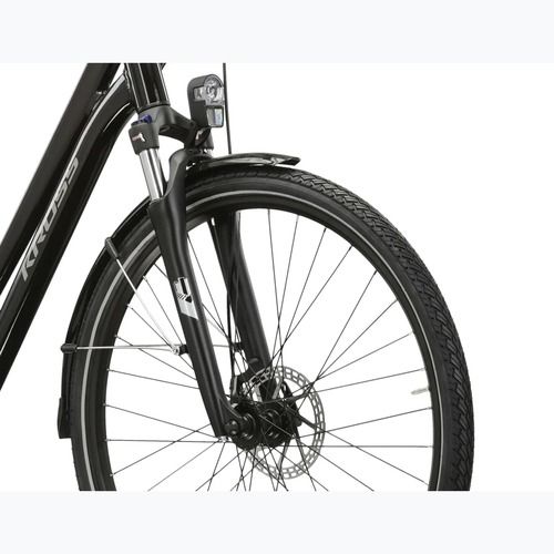 Rower elektryczny KROSS Sentio Hybrid 1.0 el. 504 Wh czarny/srebrny/połysk