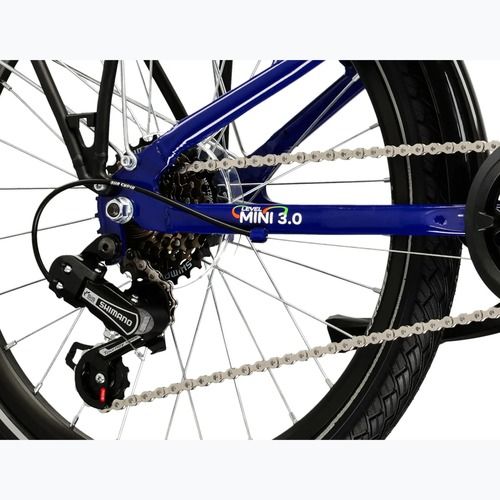 Rower dziecięcy KROSS Level Mini 3.0 Eq granatowy/biały/połysk
