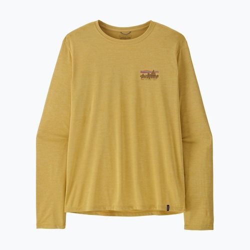 Longsleeve męski Patagonia Capilene Cool Daily - '73 Skyline limestone yellow/light limestone yellow c-dye