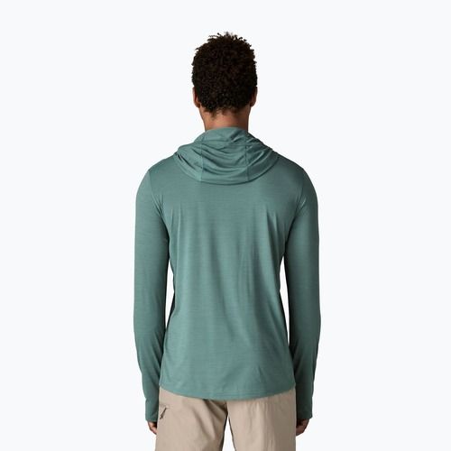 Bluza męska Patagonia Capilene Ultra Hoody blue sage/light blue sage x-dye