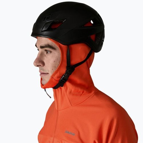 Bluza męska Patagonia R1 Ultralight Hoody coal orange