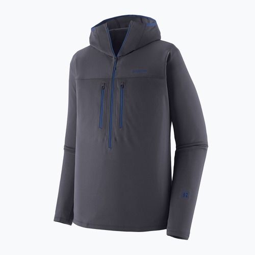 Bluza męska Patagonia R1 Ultralight Hoody smolder blue