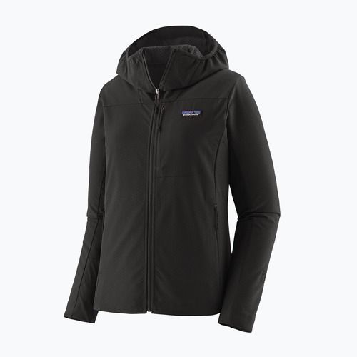 Kurtka softshell damska  Patagonia R1 CrossStrata Hoody black