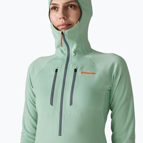 Bluza damska Patagonia R1 Ultralight Hoody thin ice
