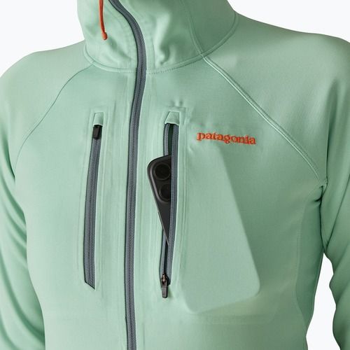Bluza damska Patagonia R1 Ultralight Hoody thin ice