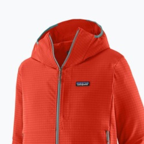 Kurtka softshell męska Patagonia R1 TechFace Hoody hot ember