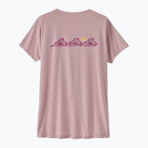 Koszulka damska Patagonia Capilene Cool Daily Shirt - Boardshort Logo quiet violet