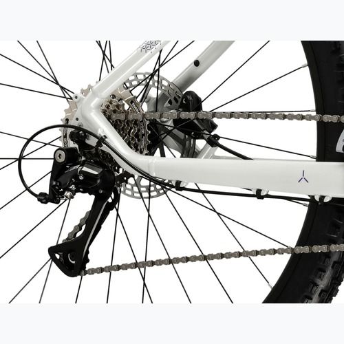 Rower górski damski KROSS Lea 4.0 W 27.5 perłowy/fioletowy/połysk
