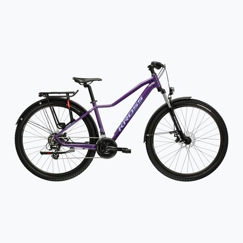 Rower górski damski KROSS Lea 2.0 Eq W 27.5 fioletowy/fioletowy/połysk