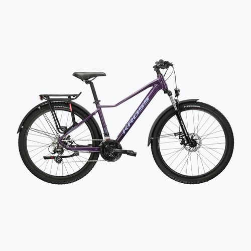Rower górski damski KROSS Lea 2.0 Eq W 27.5 fioletowy/fioletowy/połysk