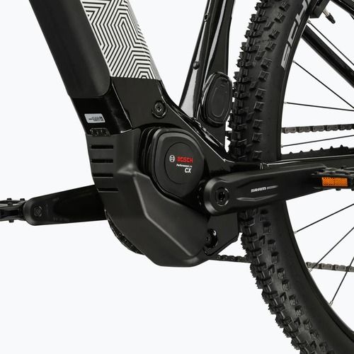 Rower elektryczny KROSS Influx Hyb 5.0 29 el. 800 Wh czarny/biały/połysk