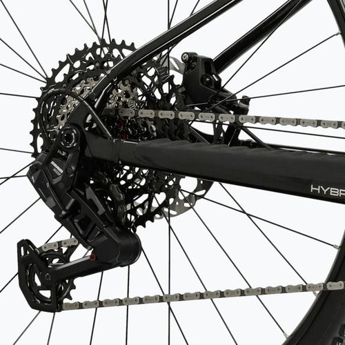 Rower elektryczny KROSS Influx Hyb 5.0 29 el. 800 Wh czarny/biały/połysk