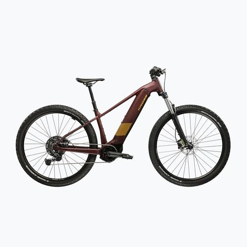 Rower elektryczny KROSS Influx Hyb 3.0 29 el. 800 Wh rubinowy/złoty/matowy