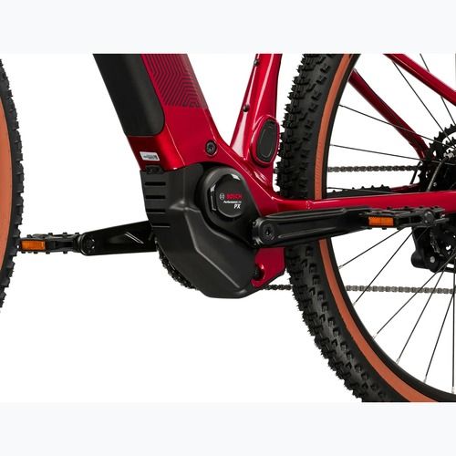 Rower elekryczny KROSS Influx Hyb 2.0 29 el. 600 Wh rubinowy/czarny/połysk